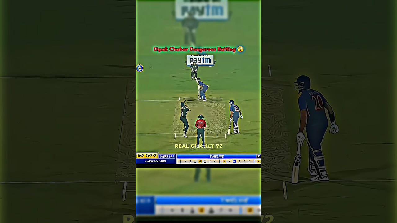 Dipak Chahar Batting Power 😈 