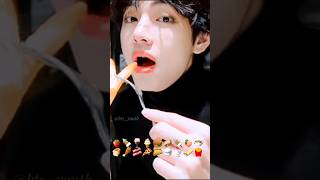 Taehyung Emoji Eating Asmr Video Pt.6 Taehyung Cute Moment
