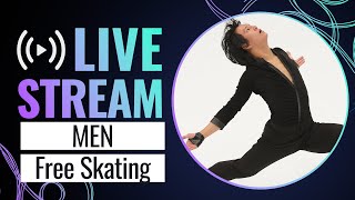 LIVE | Men Free Skating | ISU European Championships | Kaunas 2024 | #FigureSkating