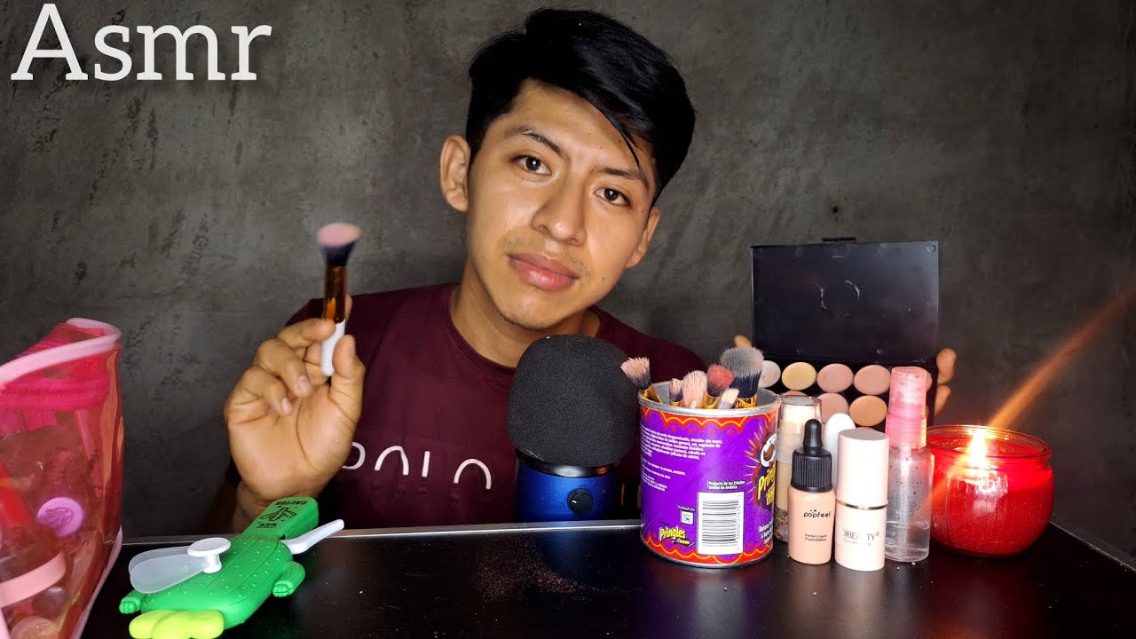 ASMR Roleplay 💄 Te maquillo con cariño hasta que te duermas 😴✨