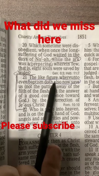 What Did We Miss Here In 1 Peter Chapter 3 Verse 20 To 22 About Baptism what-did-we-miss-here-in-1-peter-chapter-3-verse-20-to-22-about-baptism