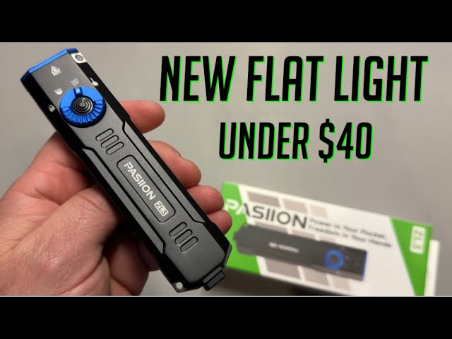 $40 Flat Flashlight - Spec Monster ! - 4 Modes
