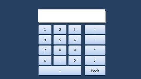 How to Create Calculator in Microsoft Access using VBA Part2