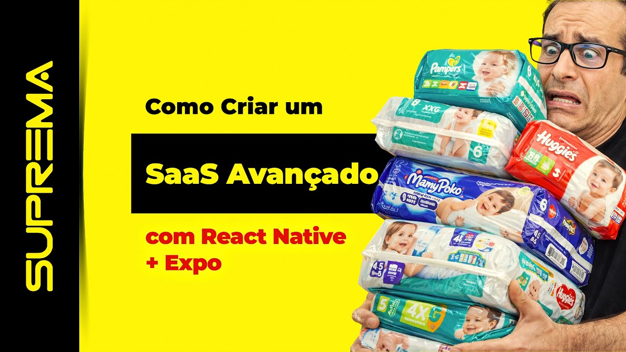 Como Criar um SaaS Avançado com React Native + Expo do ZERO (Passo a Passo Completo)