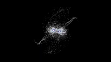 Galaxy Collision - Re-animated