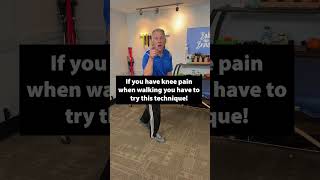 If you have knee pain when walking, you have to try this technique!