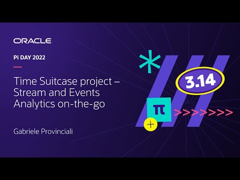 #PiDay | Gabriele Provinciali | The Suitcase project - Stream and Events Analytics on-the-go