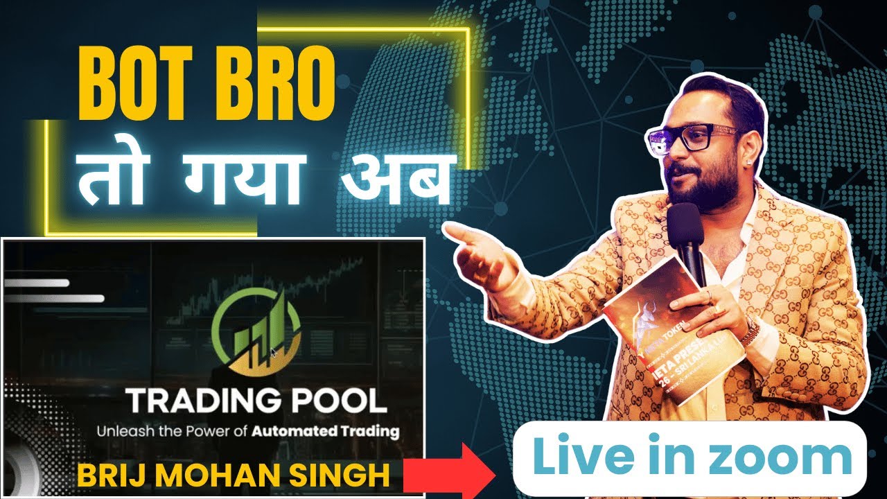 Brij Mohan Singh Talks on Trading Pool In ZOOM LIVE | UBIT COIN New Update  - YouTube