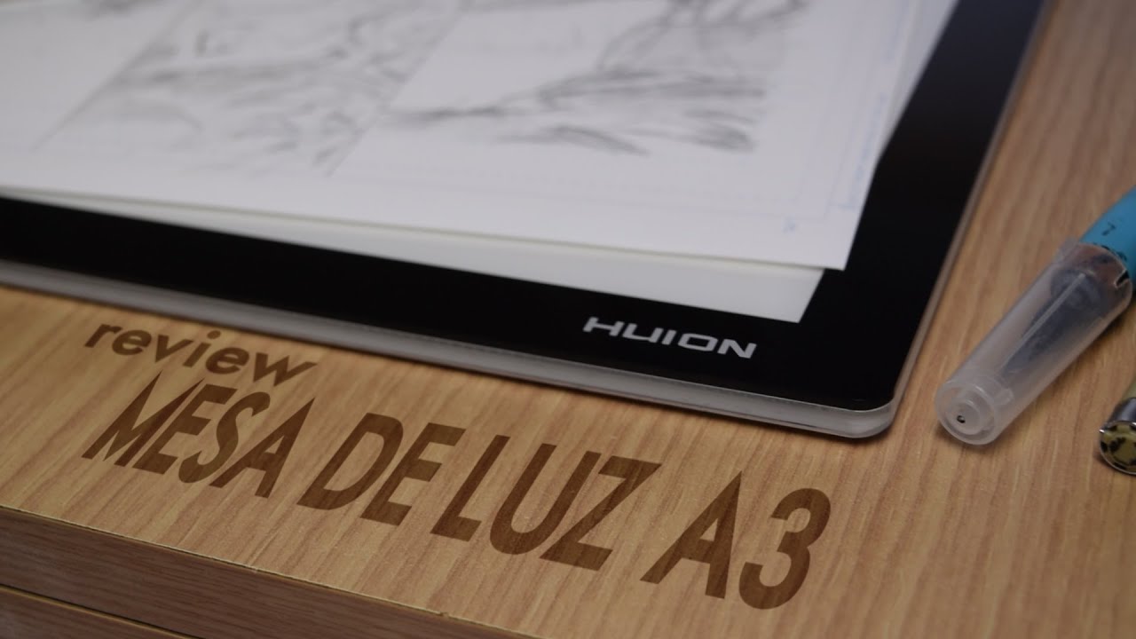 Mesa De Luz Led Light Pad A3 Huion Shelly Lighting