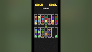 Ball sort puzzle level 219