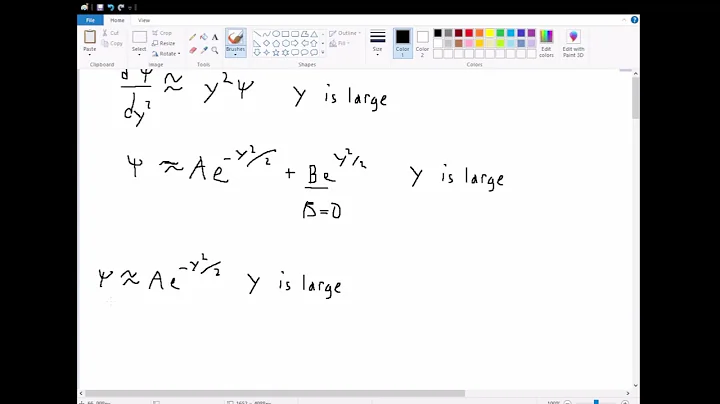 Griffiths QM 2.3: Harmonic Oscillator Part 2, Analytic Solution