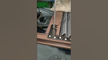 Extremely narrow folding screen doors, heaven and earth balance wheel design, sliding and pulling