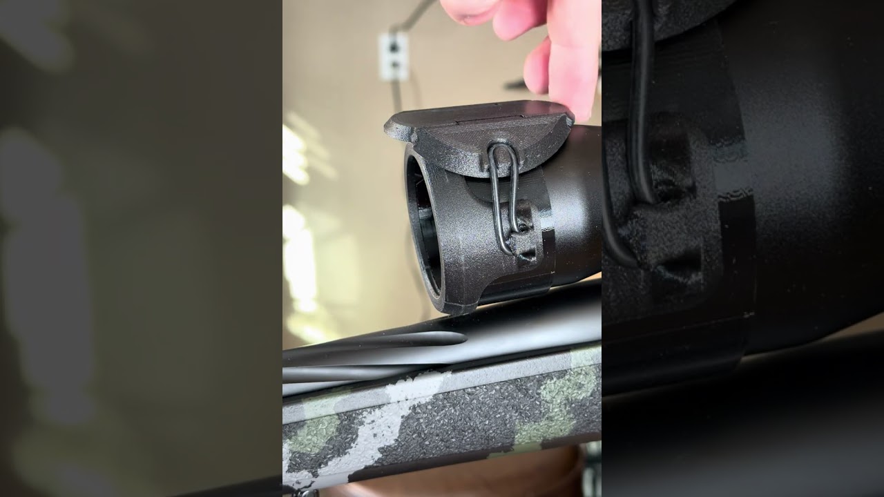 Excited to try this new front cap from Scope Bumper this year. Bad luck with standard flip caps