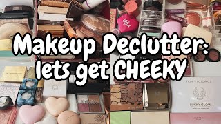 Makeup Declutter! Bronzers, blushes, highlighters & face palettes 👋🏻
