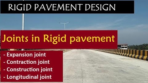 Joints in Rigid Pavement | Concrete Road  | Design of Rigid Pavement
