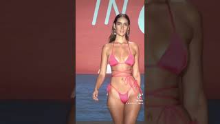 Walking Towards The Weekend Like Priscilla Ricart In Swimin G Red Bikini