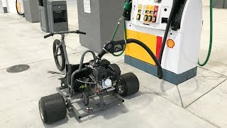 Homemade Drift Trike with 212cc Harbor Freight Predator engine
