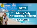 Cancun mexico  best luxury adults only all inclusive resorts