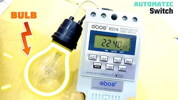 Microcomputer Timer Switch Automatic | Obos BS316 Timer | Micro- Computer Time Control Timer Switch
