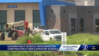Elkhorn Public Schools shares updated timeline for construction on schools