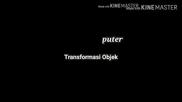 Transformasi Objek menggunakan OpenGL Dev C++