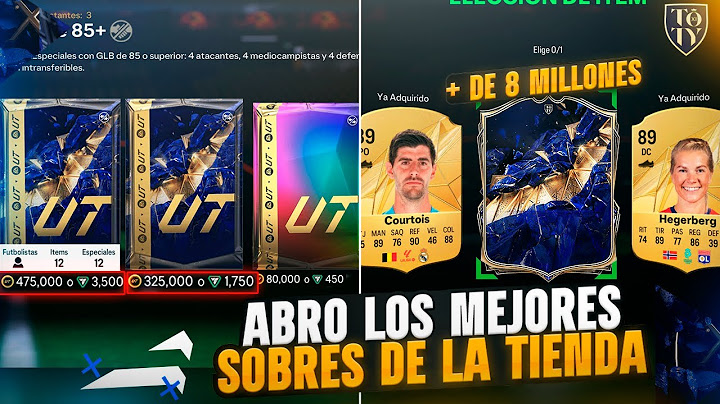ABRO LOS MEJORES SOBRES DE LA TIENDA Y SACO UN TOTY EN EA FC 25