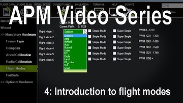 (4/8) APM 2.5/2.6/3.1 - Introduction to flight modes (stabilize, loiter, RTL etc)