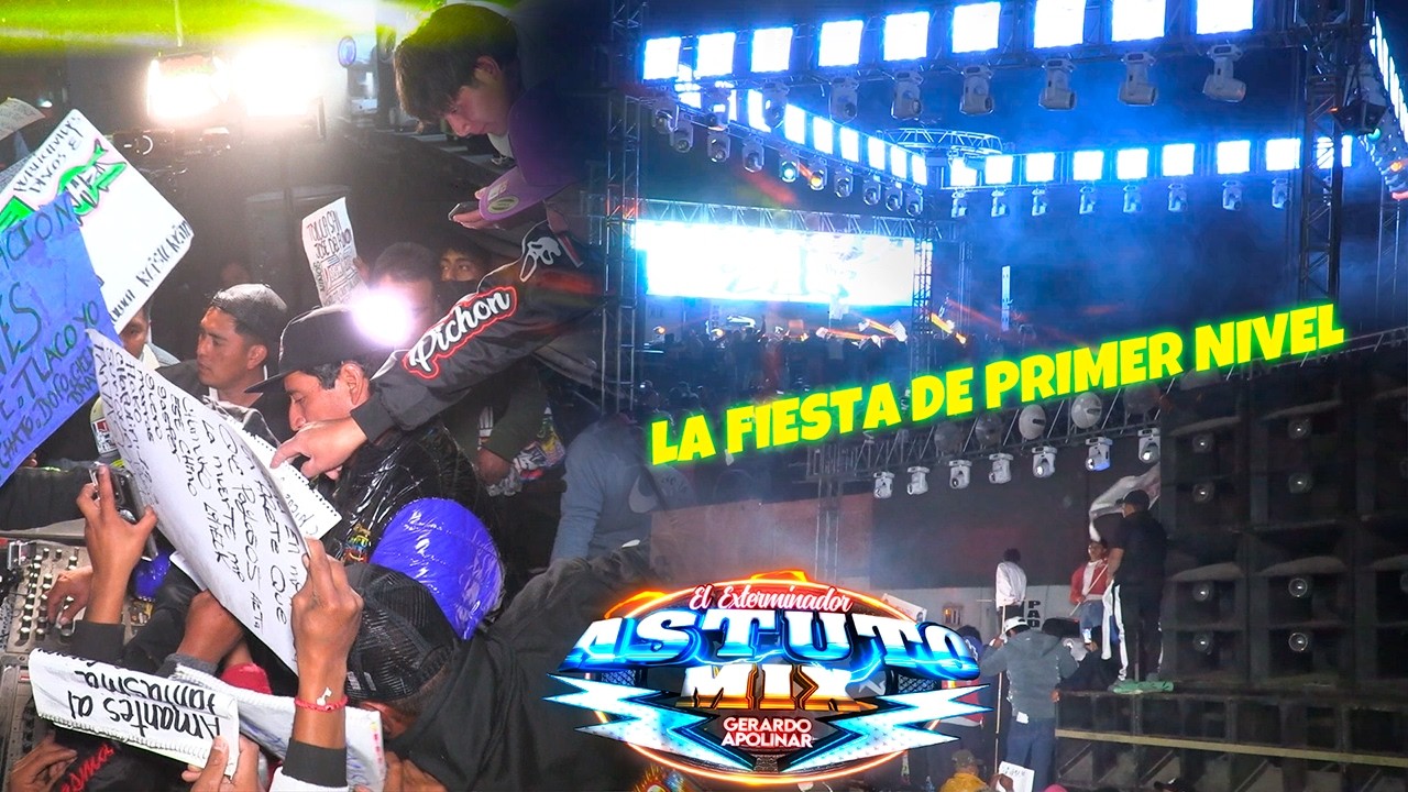 🔥LA FIESTA DEL PRIMER NIVEL SONIDO ASTUTO MIX PLAZA SAN PEDRO PUEBLA 2026
