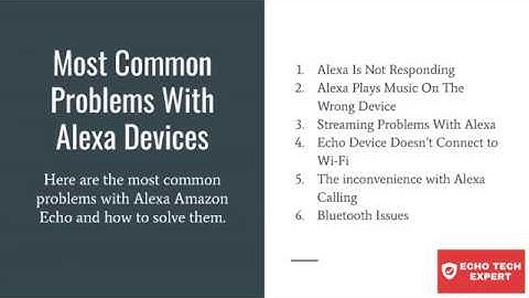 Most Basic Problems With Alexa and Troubleshooting Steps