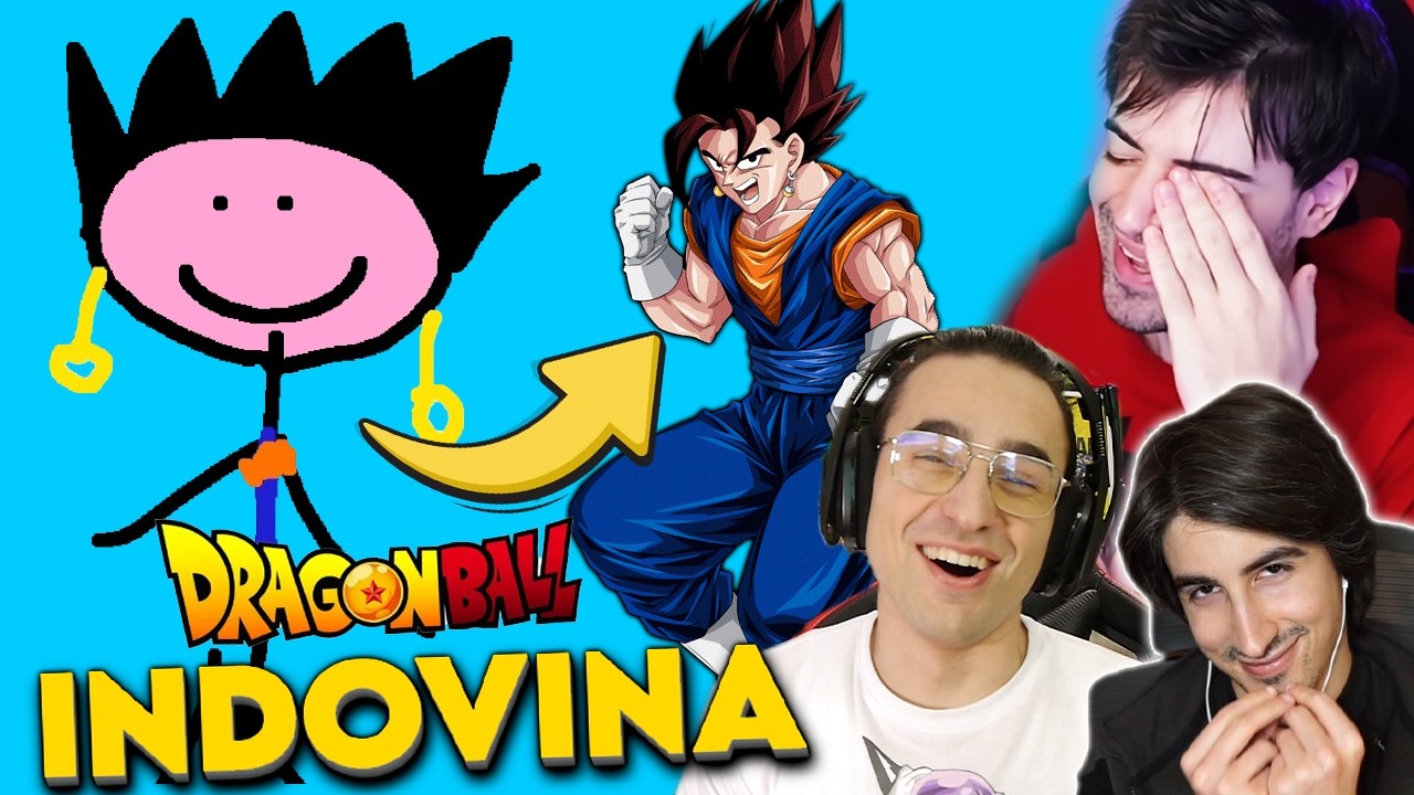 INDOVINA il DISEGNO di DRAGON BALL 😂 | con TUBERANZA e GIOSEPHTHEGAMER su SKRIBBL.IO