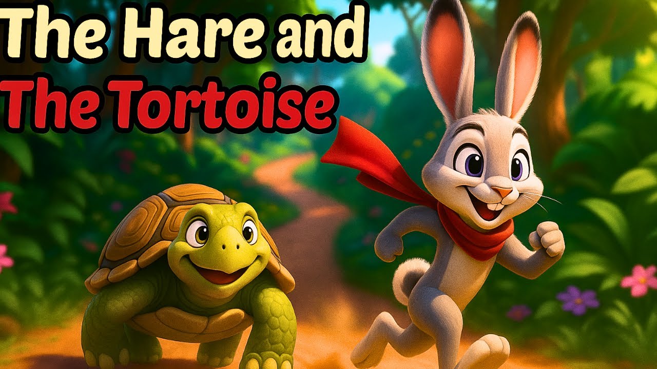 The Hare and the Tortoise | Fairy Tales and Bedtime Stories for Kids in ...