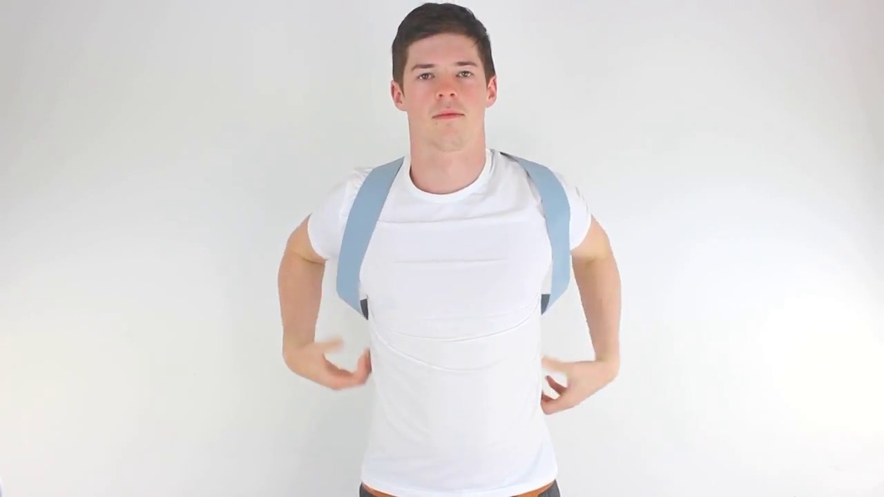 How To Wear A Back Brace For Posture How To Wear Flexactive Posture