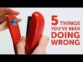 5 everyday things you've been doing WRONG l 5-MINUTE CRAFTS