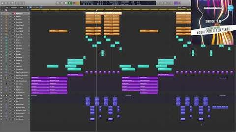 Logic Pro X Template Switch that (Electro House) #logicproxtemplate #logicprox #logicpro