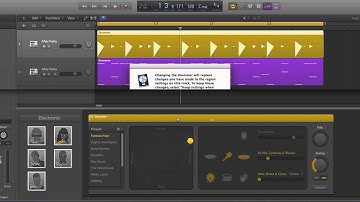 Logic Pro X Electronic Drummer tracks tutorial 6/10