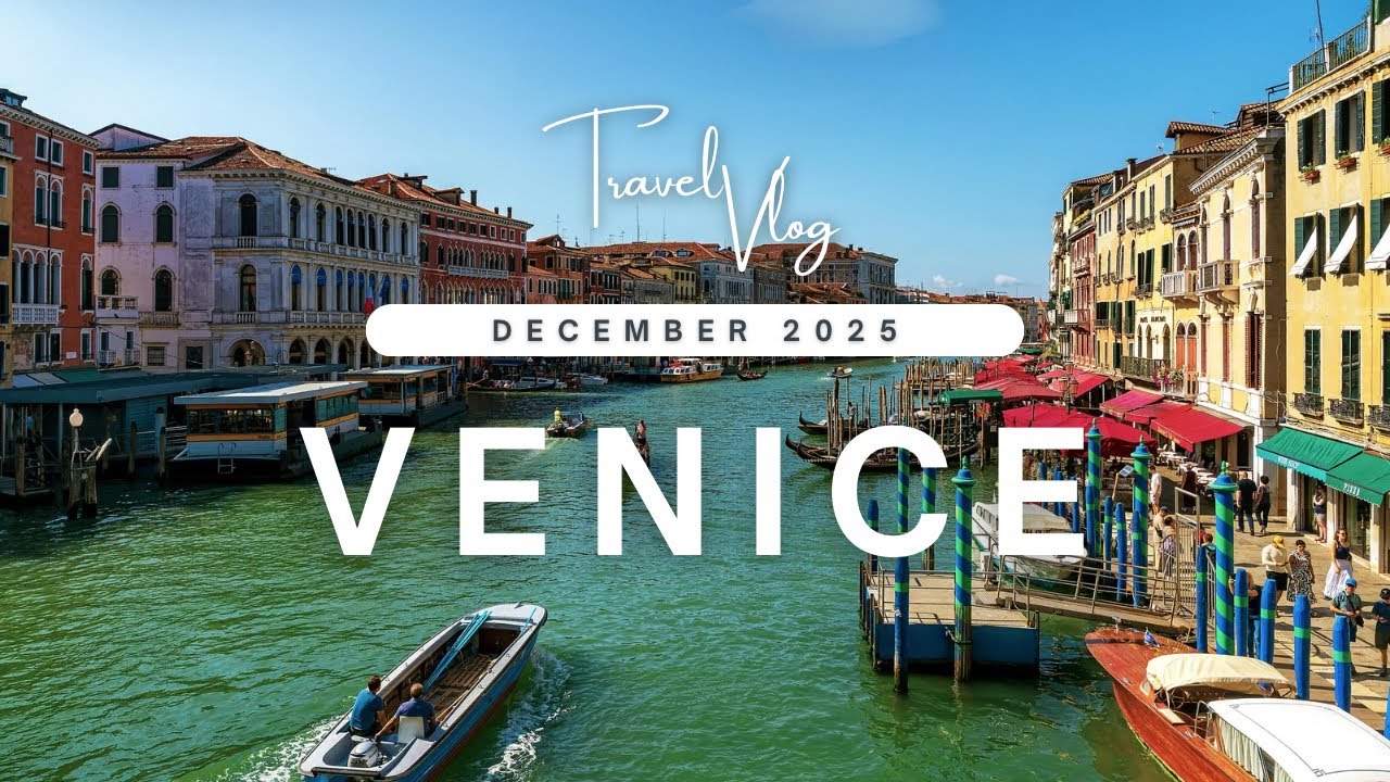4K Venice Walking Tour  – Most Beautiful City in the World? | Relaxing City Walk