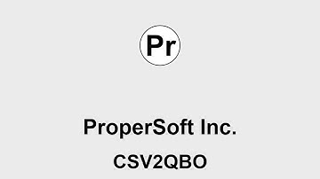 CSV2QBO (Windows): Convert CSV/Excel to QBO and import into Quickbooks