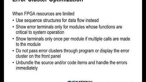 NI LabVIEW FPGA Part 33