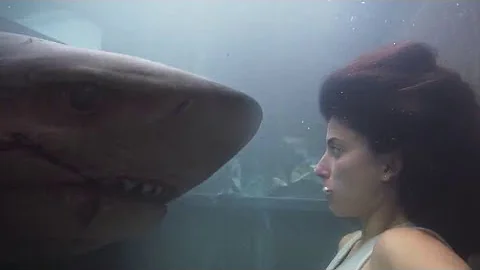 Deep Blue Sea 3 (2020) - Emma Fights off Bull Shark | Ending Scene