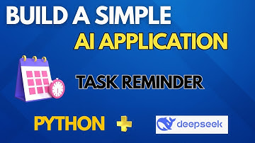 Build an AI Reminder App with Python & DeepSeek | Simple Agent using python| No API Keys Needed!