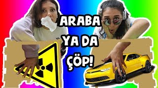 KUTUNUN İÇİNDE NE VAR CHALLENGE 3 ! ARABA YA DA ÇÖP KAZAN! Whats In The Box Challenge!
