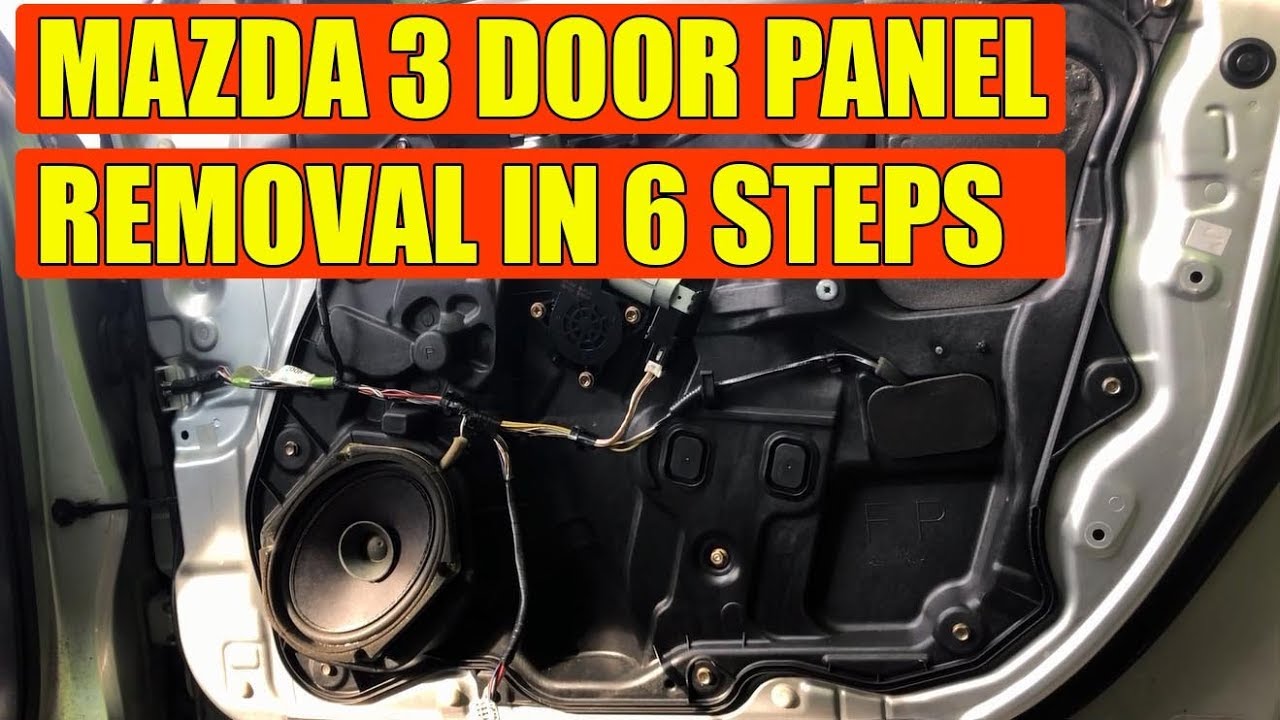 Mazda 6 Door Handle Removal