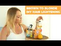 5 Ways to Naturally Lighten Your Hair At Home  | What DIY Product Actually Lightened My Dark Roots?