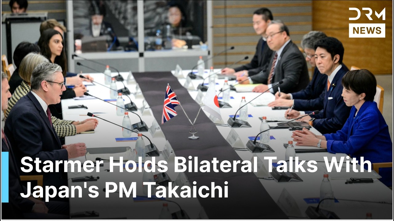 FULL MEETING: UK PM Starmer Holds Bilateral Talks With Japan's PM Takaichi in Tokyo | AC1G