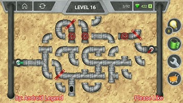 Pipeline Extra Level 16 All 3 stars By Pixign, Android Solution