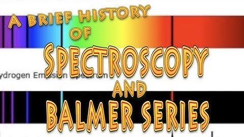 History of Spectral lines and Balmer