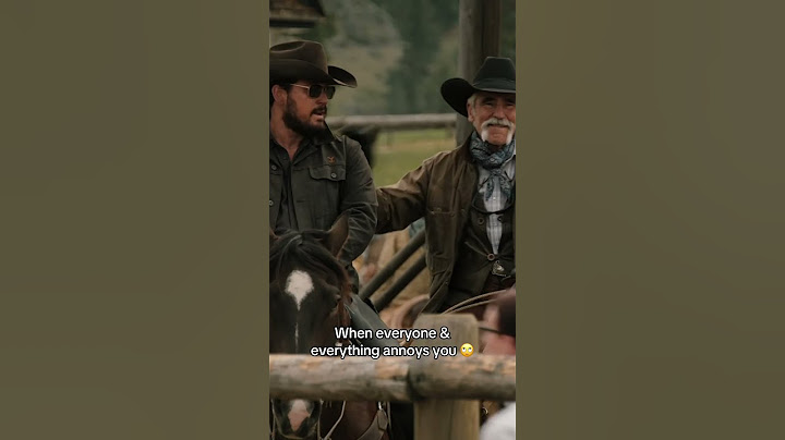 Deeply relatable. #YellowstoneTV