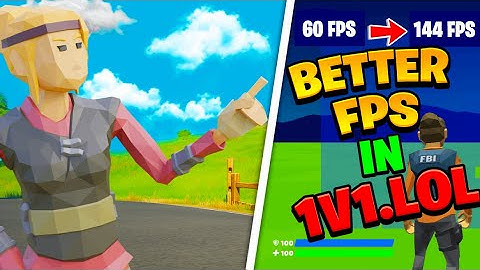 How to get BETTER FPS in 1v1.LOL!