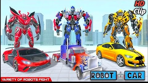 Optimus Prime Multiple Transformation Jet Robot Car Game2023- Android Gameplay | The Best Games