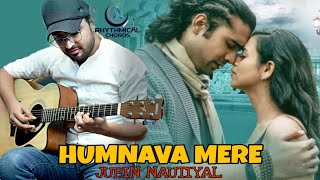 Video thumbnail of "Humnava Mere | Jubin Nautiyal, Romika Sharma | Guitar Lesson for Beginners | Open Easy Guitar Chords"